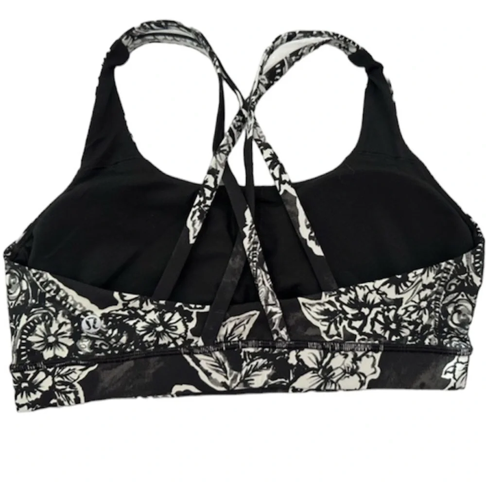 Lululemon Energy Bra in Painted Paisley size 6